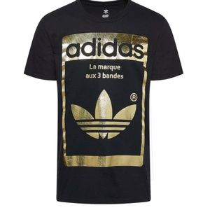⭐️Adidas Metallic Gold T-Shirt